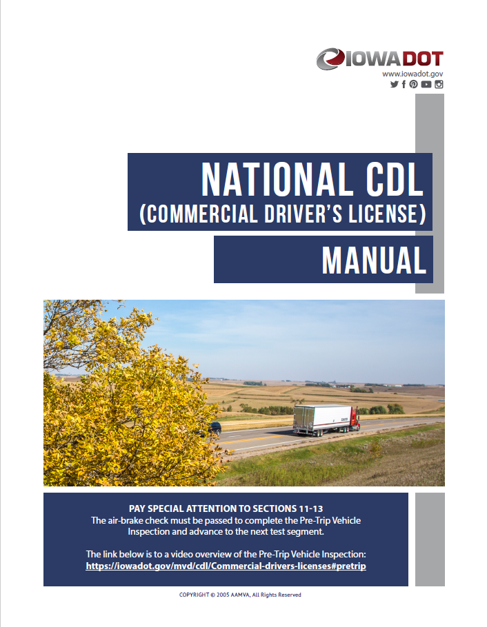 Iowa CDL Handbook